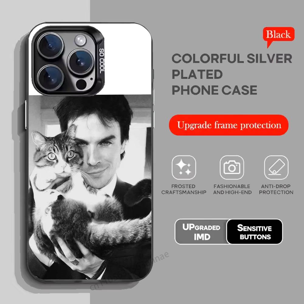 Чехол для телефона I-Ian Joseph-S Somerhalder для iPhone 15 16 Pro Max Air SE 11 13 Pro 14 Plus 12 11Pro 15Pro Max 16e