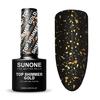 Sunone Мерцающий Золотой Гибридный Топ для Ногтей, 5г