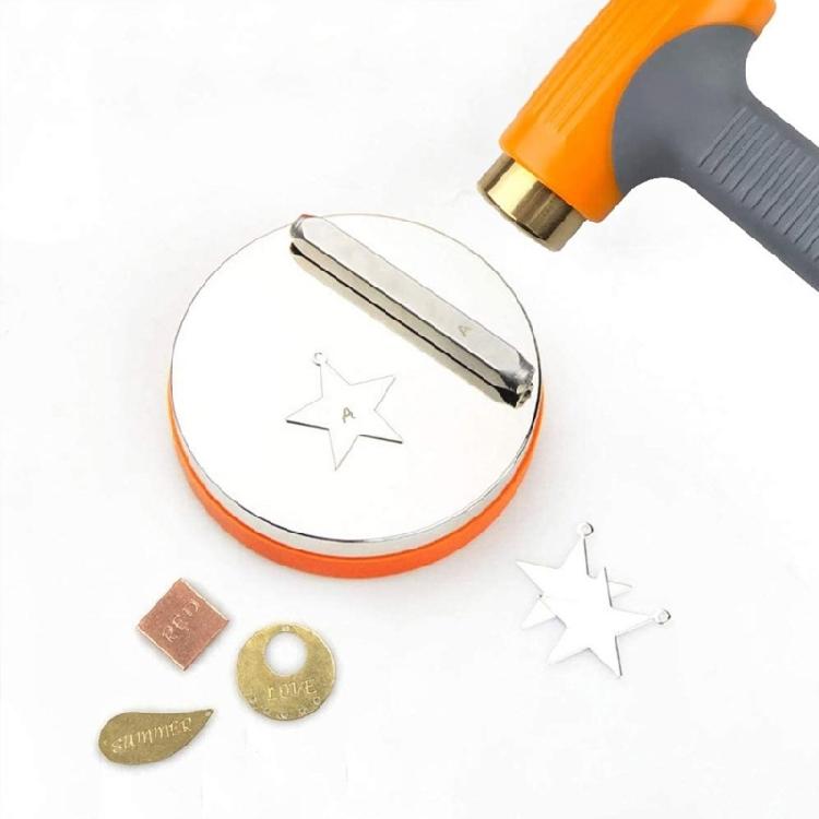 Закаленная наковальня для изготовления ювелирных изделий Практичный металлический молоток Инструмент для штамповки ювелирных изделий Профессиональное штамповочное оборудование