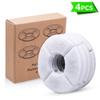 4Pcs Pet Water Dispenser for Cats Round Type Filter Cotton Filter for Dogs Coconut Shell Activated Carbon Filter Dog Accessories