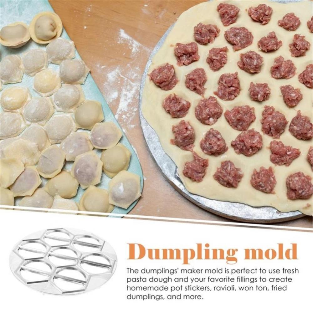 Пресс для пельменей Maker Pelmeni Mold Ravioli Pierogi Russian Dumplings Empanada Stamp Form Vareniki Tool Meattortilla Presser Dough