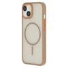 For iPhone 14 Plus Magnetic Case Skin Touch TPU+PC Phone Back Cover