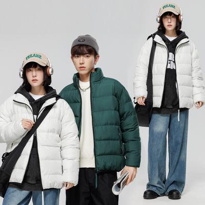 Парная стеганая куртка, Новая осенне-зимняя мужская стеганая куртка, Модная стеганая куртка, Мужская утепленная куртка, Мужские и женские куртки