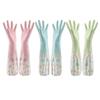 Elastic Band Mouth Waterproof Gloves Single Layer Rubber Gloves New Dishwashing Gloves  Kitchen