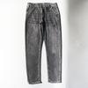 Leftover Foreign Trade Orders: Summer Thin Smoke Gray Straight-Leg Jeans for Men, Slim-Fit Tapered Casual Pants for Spring and Autumn