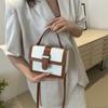 Korean Style Fashion Color-blocking Spring New Style Simple and Fashionable Crossbody One-shoulder Handbag Small Bag for Women
