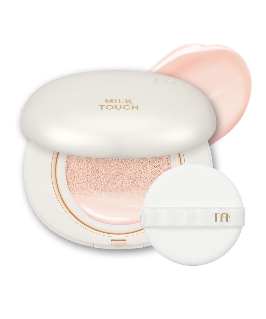 Крем-кушон с жемчужным сиянием All-day Skin Fit (01 Розовый Айвори, Основной продукт)
