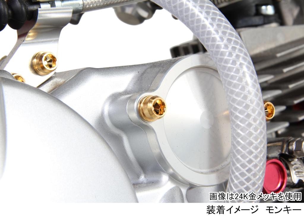 Набор болтов KITACO Vivid (Основание из нержавеющей стали) Monkey/Горилла/XR50R/CRF50F и т.д.. 060-1123210