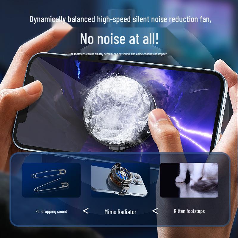 Mi Mo CX07 Магнитный Мобильный Кулер и Зажим для Спины - Универсальная Полупроводниковая Технология Заморозки