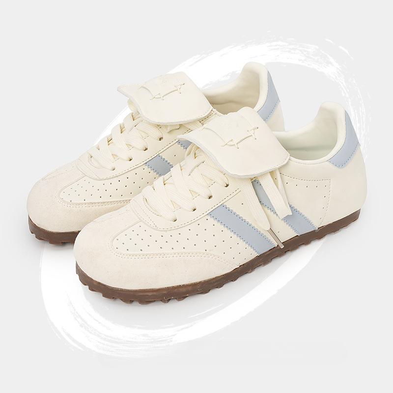 Летние немецкие тренировочные женские туфли, износостойкие дышащие повседневные туфли, женские универсальные кроссовки, женские легкие белые туфли с закрытым носком