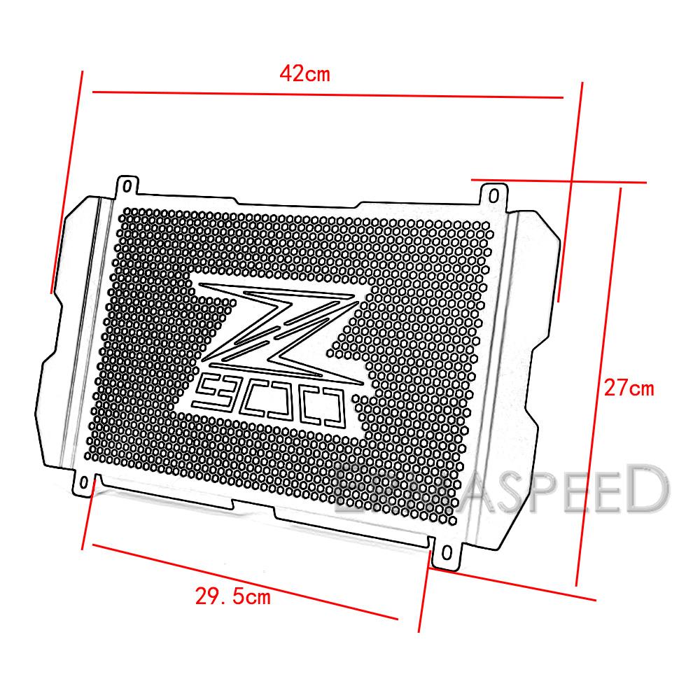 Для Z900 2017 2018 мотоцикла решетка радиатора Защитная крышка мотоцикла