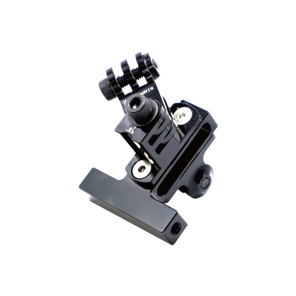 RecMount Cycling Head Mount Type 15 [HED-T15] Compatible with Double-Handed Narrow Type (Arm 19, Etc.) Rotating Head Mount, 45mm Wide