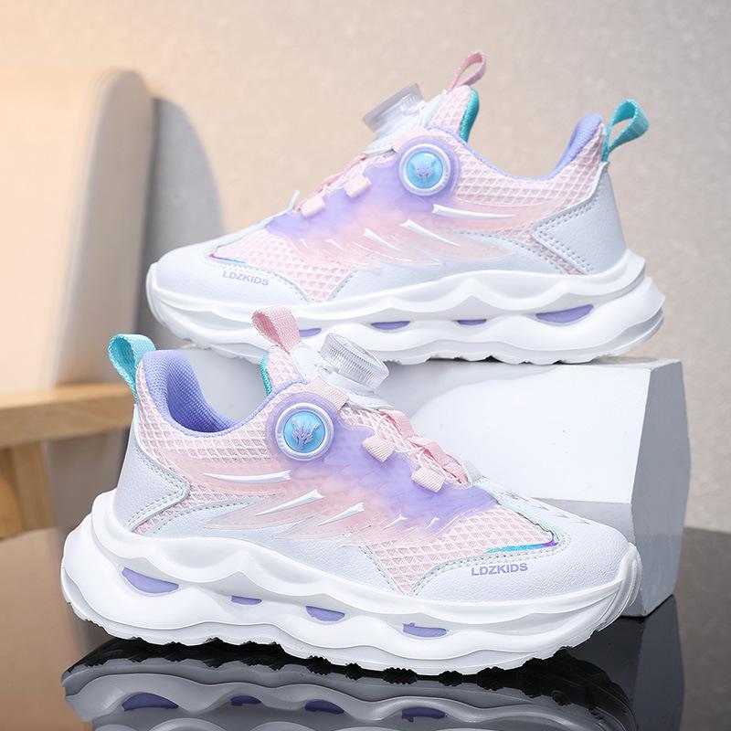 Children's Sports Shoes Spring and Autumn 2025 New Versatile Men's and Women's Soft-soled Casual Fashion Sports Shoes