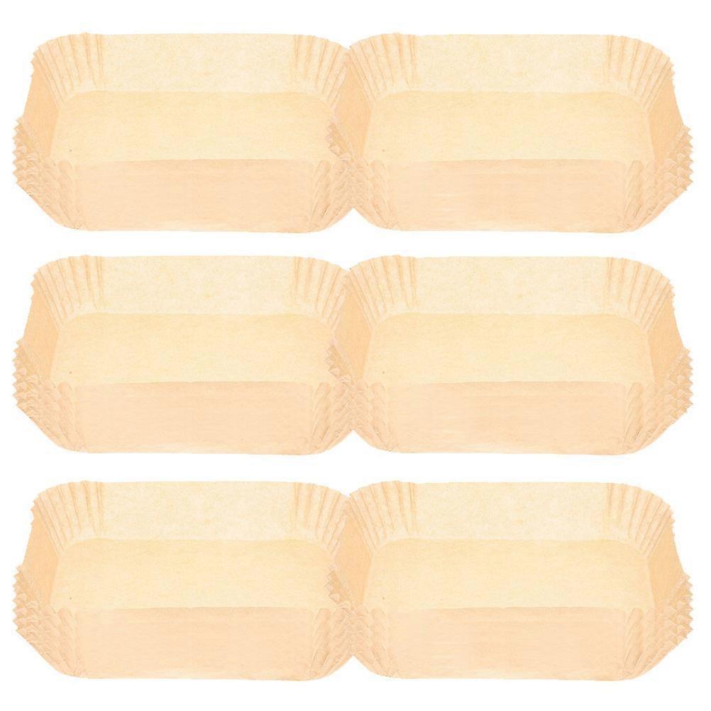 Disposable Air Fryer Paper Liner Non-Stick Baking Paper For Oven Users Rectangular 50Set