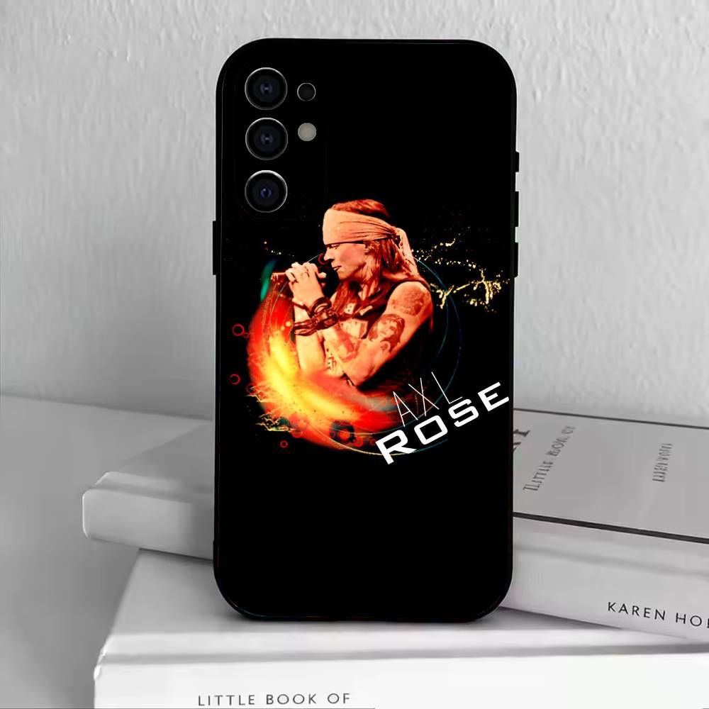 Band G-Guns N' Roses Phone Case For Samsung S25,S24,S21,S22,S23,S30,Ultra,S20,Plus,Fe,Lite,Note,10,Black Cover