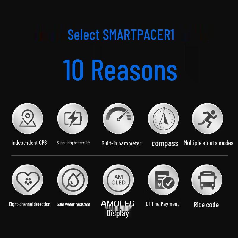 KPEP GPS Dual-Frequency Sport Smartwatch (CN version)