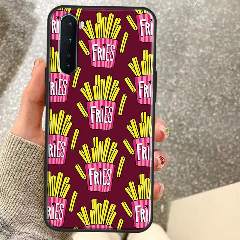 Чехол French Fries Before Guys для OnePlus 15 13 12 11 10 10R 12R 13R 15R 13T 10T 8T Nord 5 CE 2 3 4 Lite N20 N30 Coque