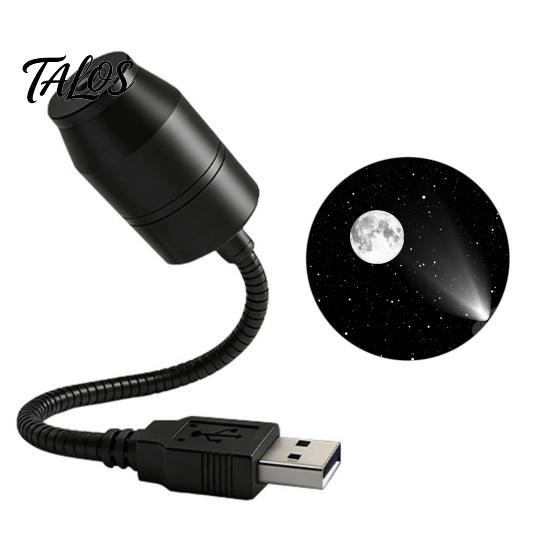 Портативный проектор звездного неба USB, лампа для создания атмосферы с регулируемым на 360° шлангом, светодиодный ночник со звездами для автомобиля, спальни, офиса, романтическая атмосфера неба, проекция