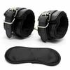 Blindfold Cuffs Set Sensory Deprivation  Kink  Restraints  Starter Kits
