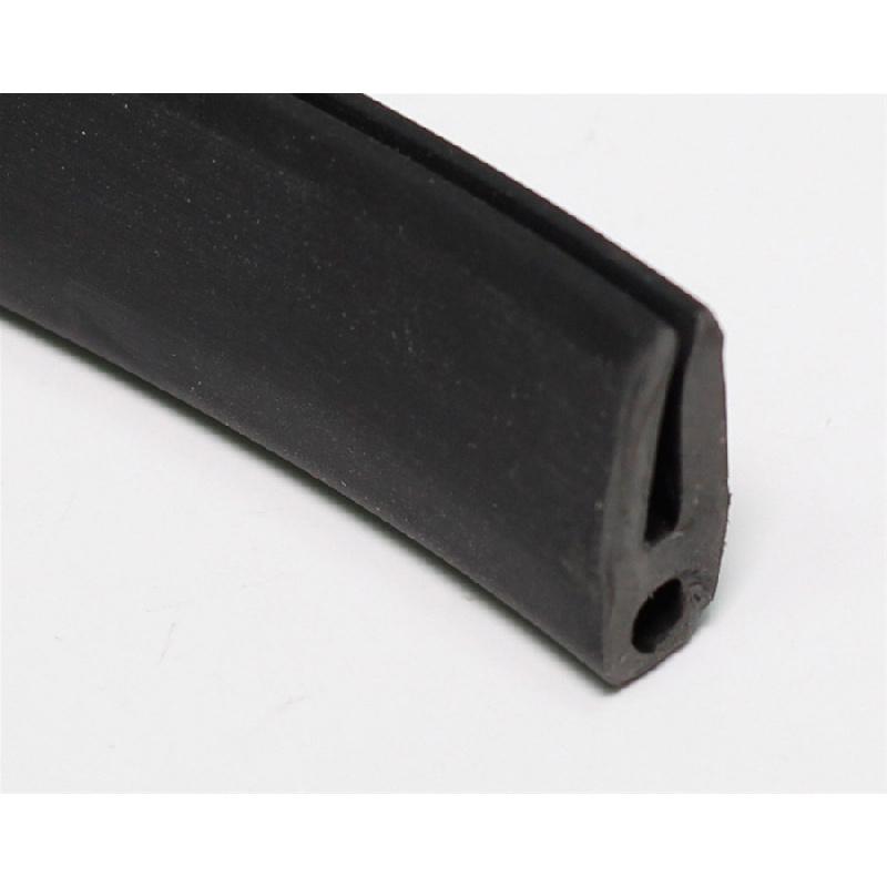 Новая черная резиновая уплотнительная лента для стойки двери автомобиля, закрывающий край уплотнитель погоды, большой O-U-образный тип 5 м