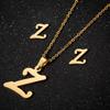 English Letter Necklace & Earring Set: Fashionable Jewelry for Women