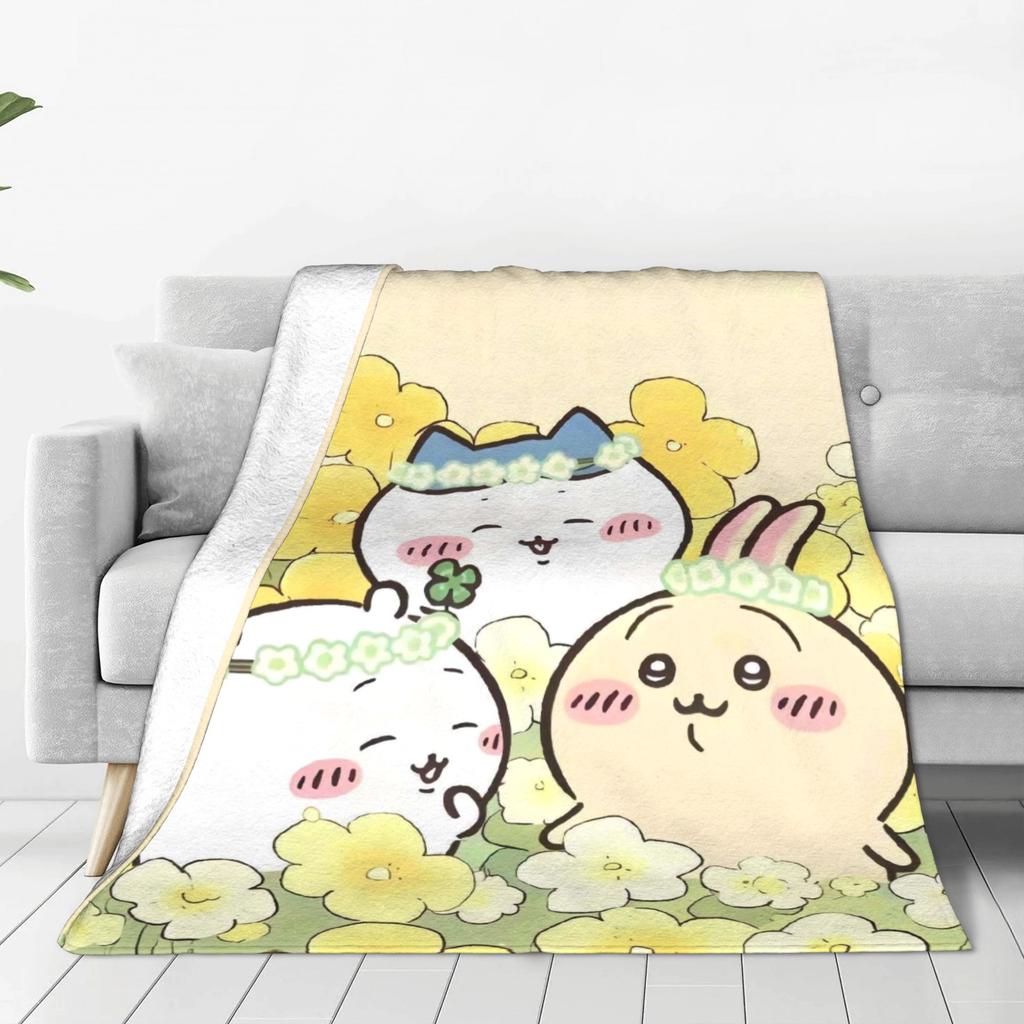 Чиикава Плед для плавания Качество Мягкий Теплый Плед Весна Дети Гостиная Новинка Покрывало