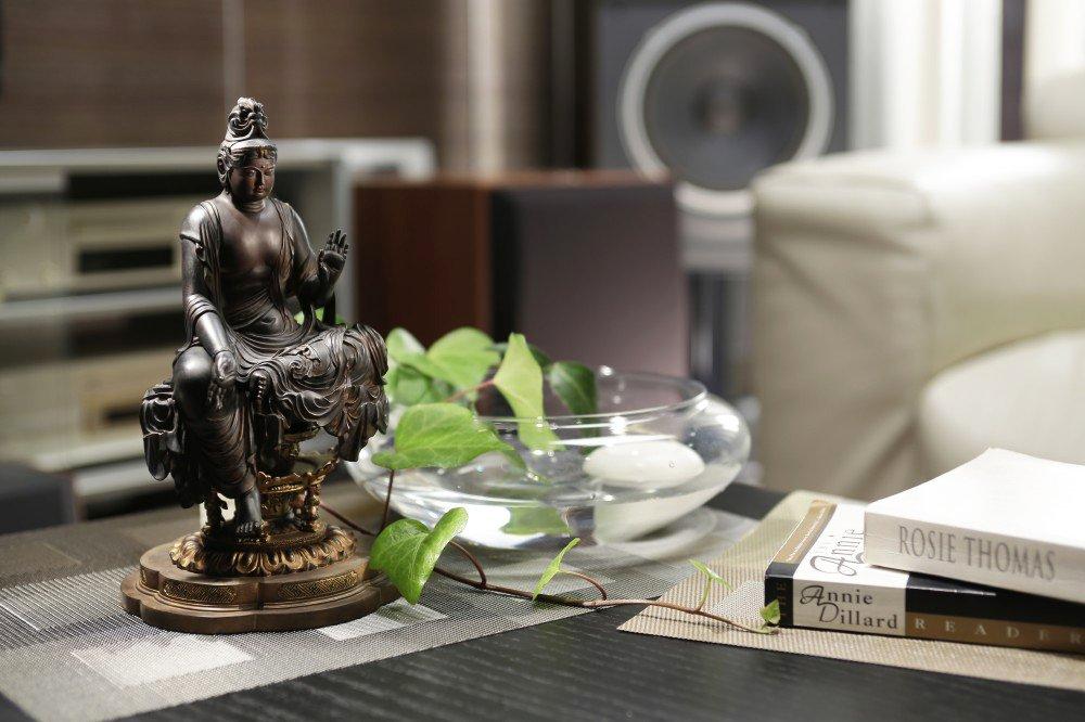 Ismu Standard Nyoirin Kannon Buddha Statue Figure Polystone