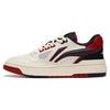 Баскетбольные кроссовки Li Ning Rookie 2, удобные, универсальные, амортизирующие, прочные, низкие, мужские, белые, красные, ABCT039-1