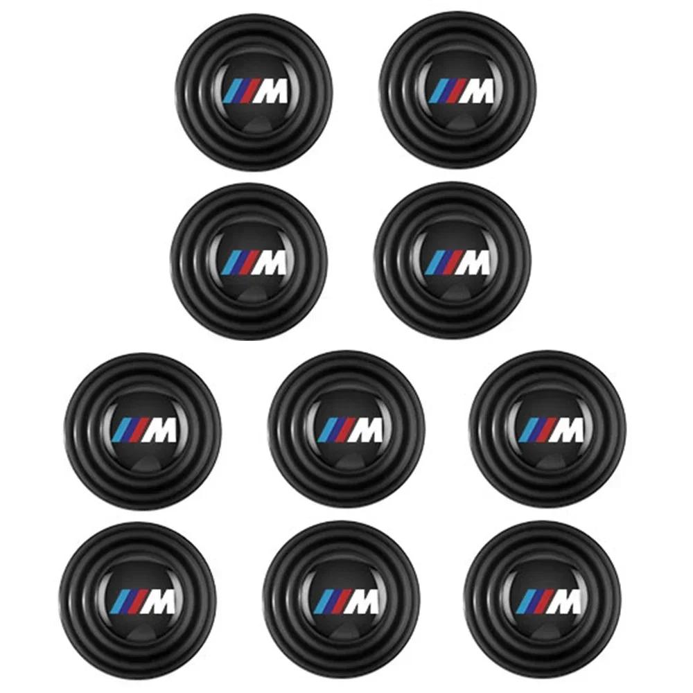 10Pcs Car Anti-Noise Sticker Door Trunk Shockproof Crashproof Buffer For BMW F34 F07 F06 F10 F30 F25 F26 F48 F39 E71 E70 F44 F35 XB5