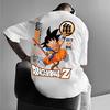 Официальные графические футболки Dragon Ball Goku для мужчин, летняя одежда в стиле Y2k, хлопковые, повседневные, оверсайз, с коротким рукавом, топы, аниме, косплей