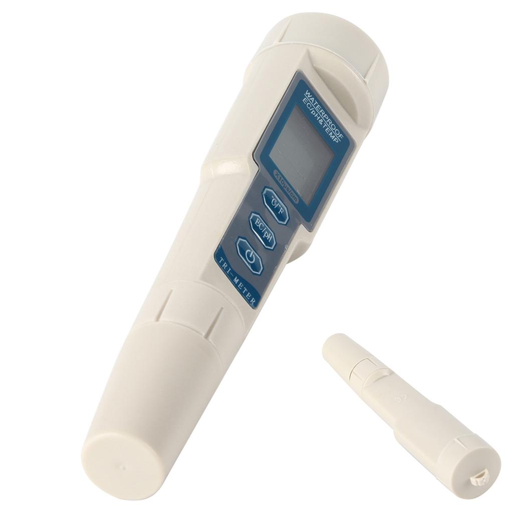 High Accuracy Portable 3 In 1 Pen Type Digital PH/EC/TEMP Meter Water Quality Monitor Tester