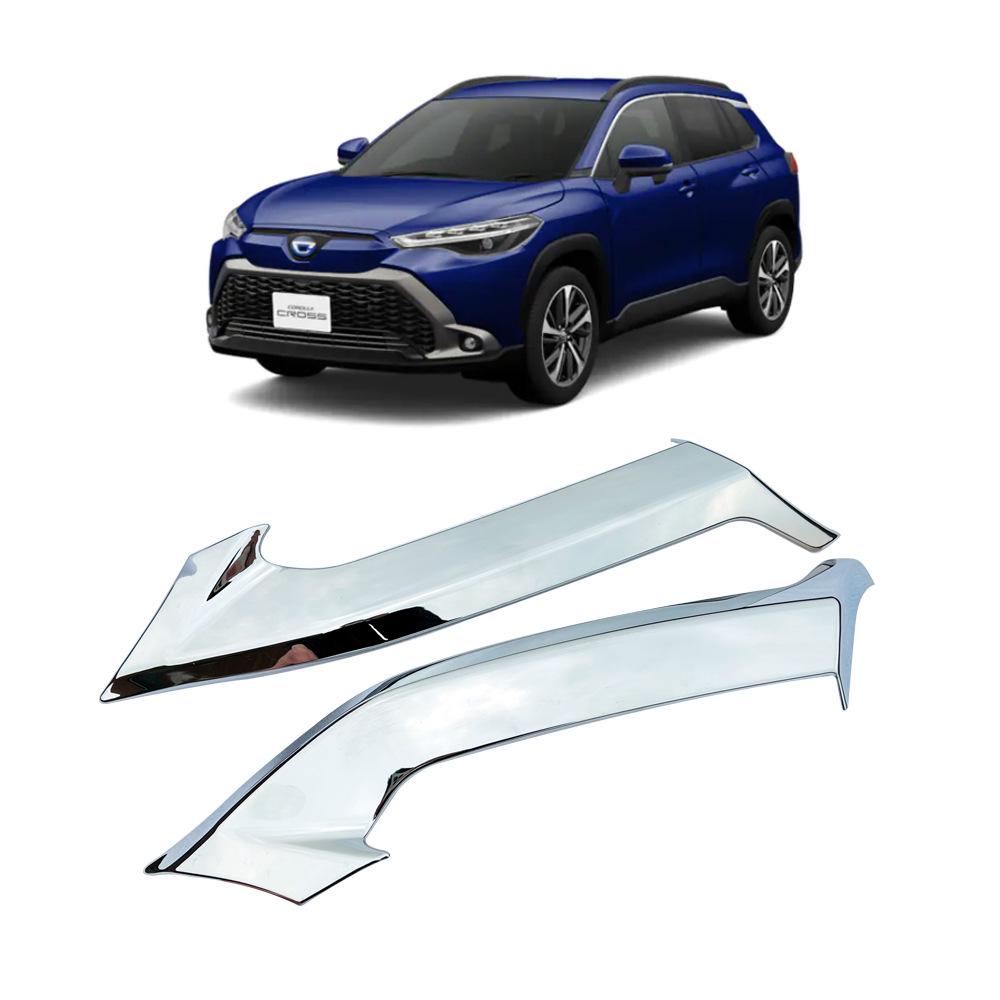 Декоративная решетка с гальваническим покрытием для моделей Corolla Cross 2022-2024 гг.