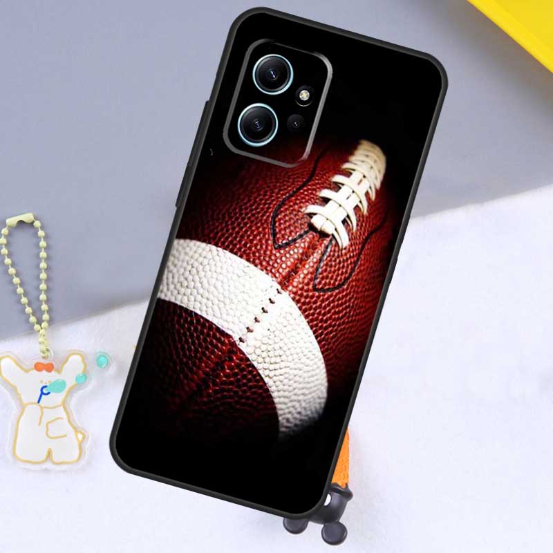Спортивный чехол для американского футбола для Xiaomi Redmi Note 11 10 9 8 12 Pro 10S 11S 12S Чехол для Redmi 12 9C 10C 12C 13C