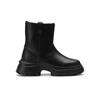THOM MCAN Chloe 02 Fur Mid-Calf Boots - Black