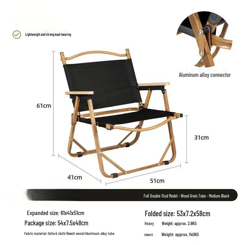 Kermit Style Outdoor Folding Camping Chair