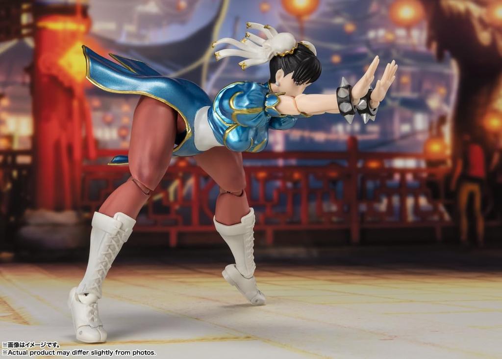 TAMASHII NATIONS Street Fighter 150 мм окрашенная подвижная фигурка SHFiguarts Чун-Ли -Наряд 2- Приблизительно. ПВХ и АБС