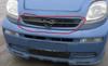 Winter Grille Cover 2001-2007 (upper) Matte for Opel Vivaro