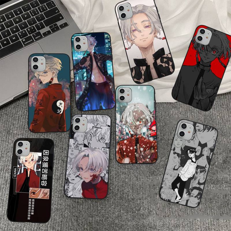 Izana Токио Мстители Мстители аниме чехол для телефона для Iphone 11 12 13 Mini Pro Xs Max 8 7 6 6s Plus X 5S Se 2020 Xr чехол