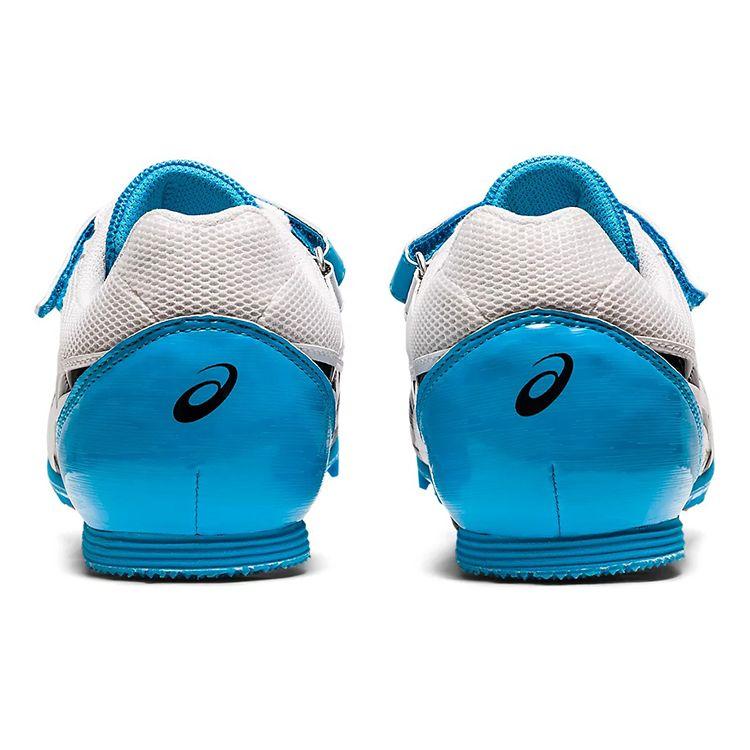 Asics Heatflat FR 7 Профессиональные трековые кроссовки с низким верхом Унисекс кроссовки Белый Синий TTP526-102