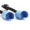 2pcs 9007 Male to H4 9003 Female Wire Harness Connector Adapter Replacement for Hummer H2 Headlight 12V‑24V