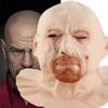 Old Man Face Cover Halloween Latex Headgear Scary Halloween Cosplay Party Props