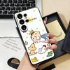 M-MINNA NO T-TABO Phone Case For Samsung S26 S25 S24 FE S23 S22 S21 Plus S20 Ultra Note20Ultra Black Soft Shell