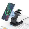 S6 For Iphone/Airpods/Apple Watch 3-in-1 15W Magnetic Wireless Charging Station Desktop Bracket