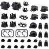 MOC Military 46PCS Minifigures Armor Accessories Pack Compatible with Leading Brand Army Soldier Building Blocks Bricks Toys for Children