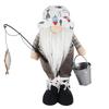 Fishing Husband Faceless Doll Rudolf Ornament Collection Decoration Dwarf Doll Standing Position With Bucket Fish Hook Fisherman
