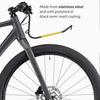 Metal Bike Basket Front Rack Carrier Panniers Bag Luggage Shelf Bracket Trunk for Bicycle Parts Easy Install Road Cycling MTB Bicycle Accessories