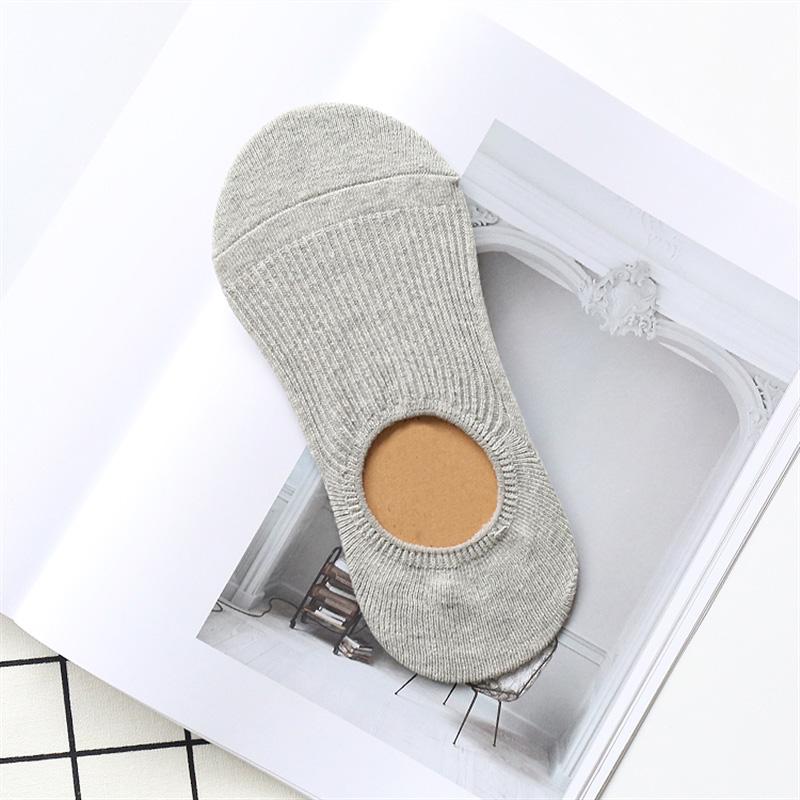Невидимый женский свитшот, летние удобные хлопковые бамбуковые женские носки-лодочки для девочек