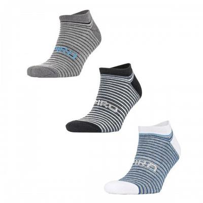 Носки-подследники Spiro Unisex Adult Stripe (Пакет из 3)