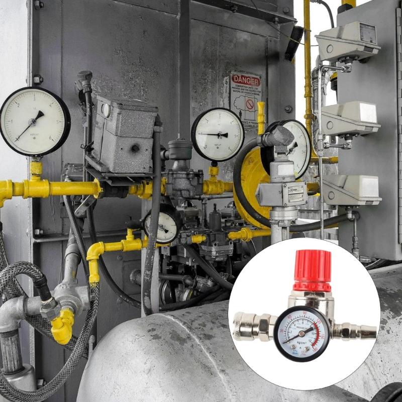 Регуляторы компрессора с манометром 140 PSI и универсальные