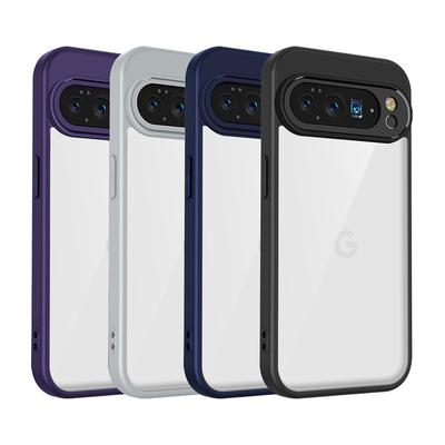 Прозрачный силиконовый чехол для Google Pixel 9A для Google Pixel 10 Pixel10 Pro XL PC Задняя панель TPU Бампер Ударопрочный Прозрачный чехол для телефона